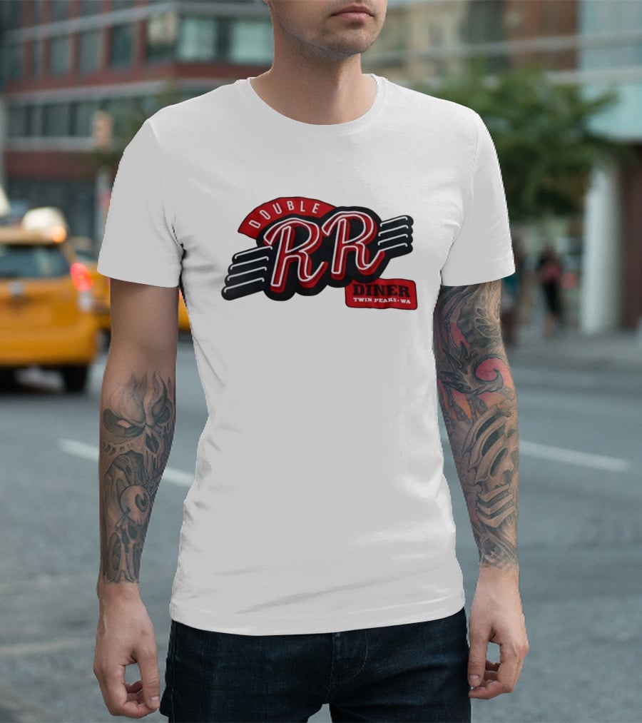 Double RR Diner Sign Twin Peaks WA T-Shirt
