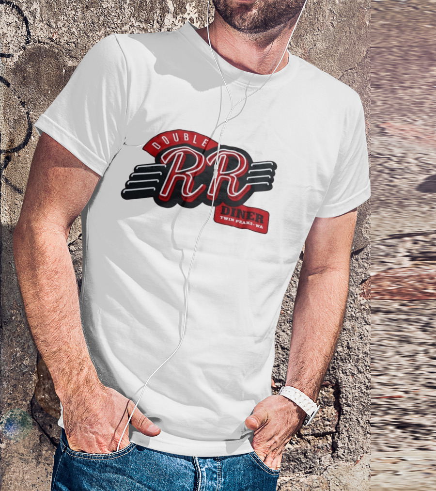 Double RR Diner Sign Twin Peaks WA T-Shirt