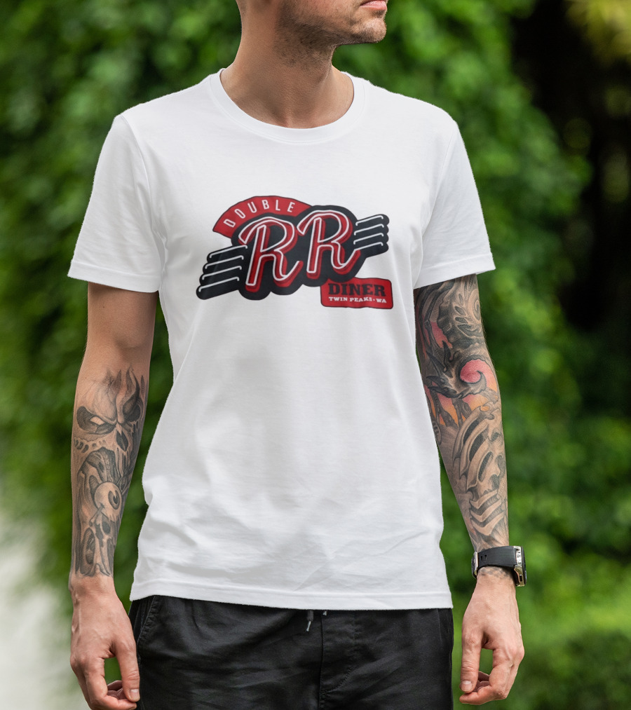 Double RR Diner Sign Twin Peaks WA T-Shirt