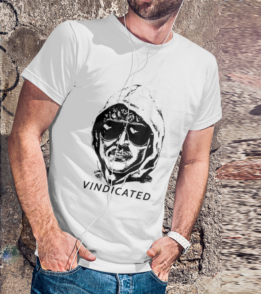 Unabomber Image Vindicated T-Shirt