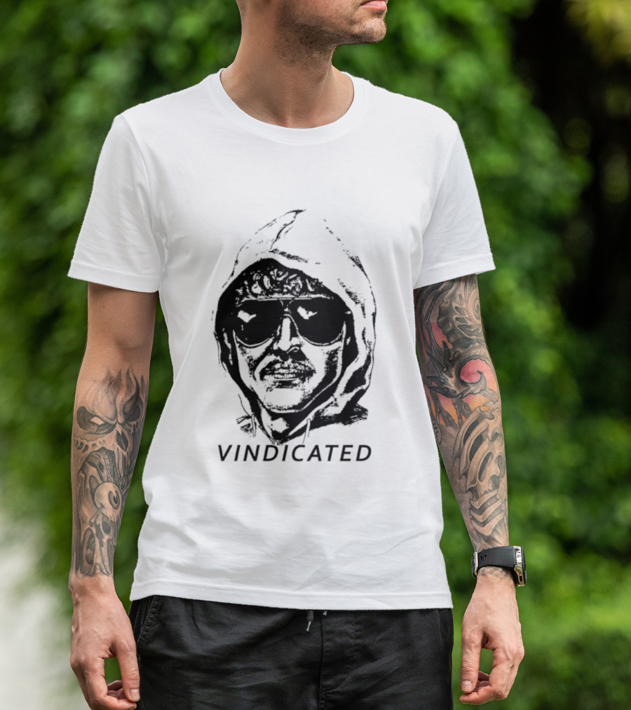 Unabomber Image Vindicated T-Shirt