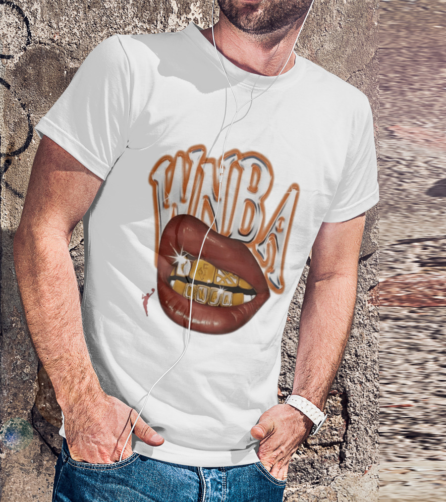WNBA Grill Mouth Gold Teeth T-Shirt
