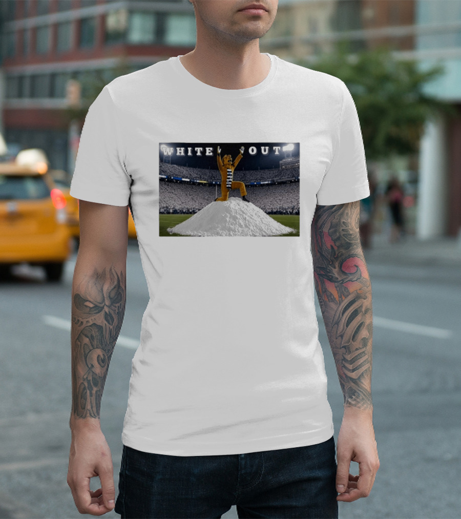 Nittany Lion Celebrate White Out Stadium Fan Gameday Event T-Shirt