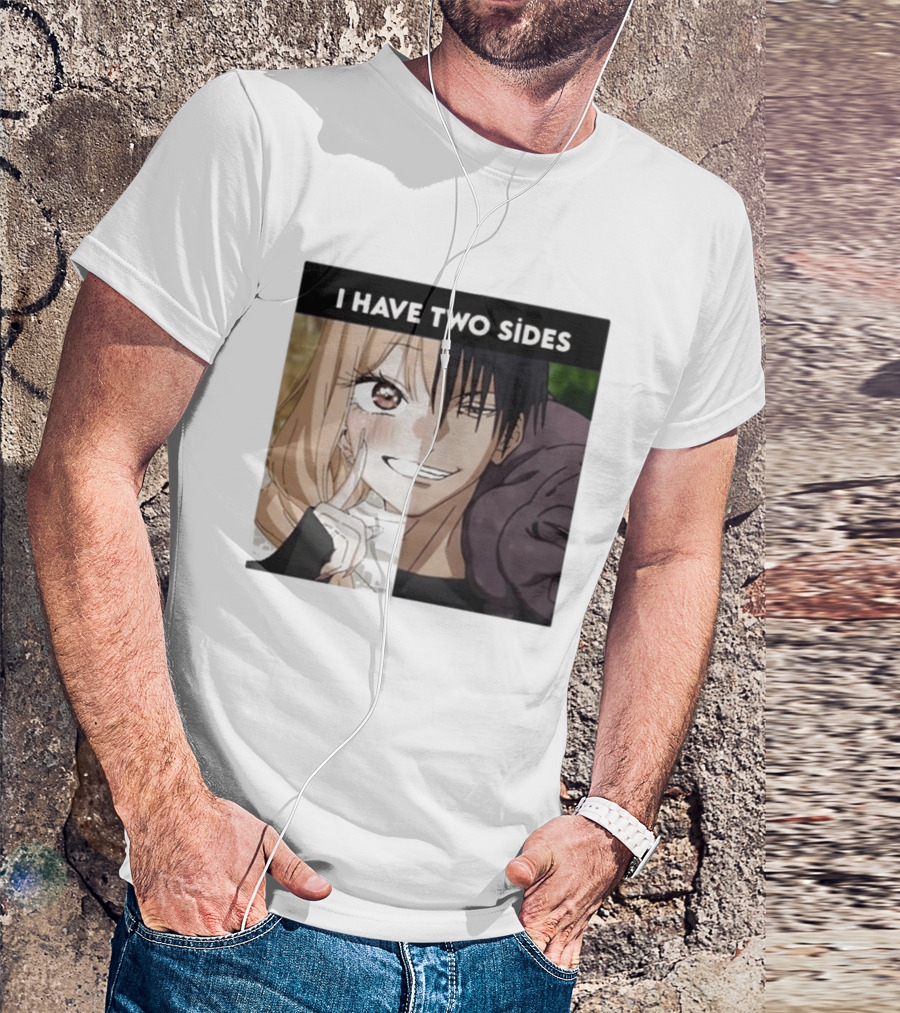 I Have Two Sides Toji Fushiguro And Marin Kitagawa Manga Characters T-Shirt
