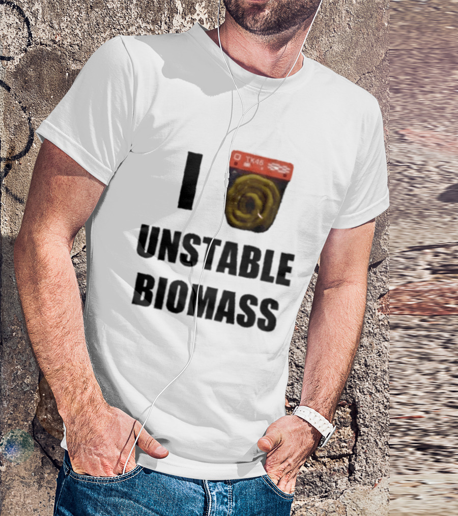 I Love Unstable Biomass TK45 Sci Fi Laboratory T-Shirt