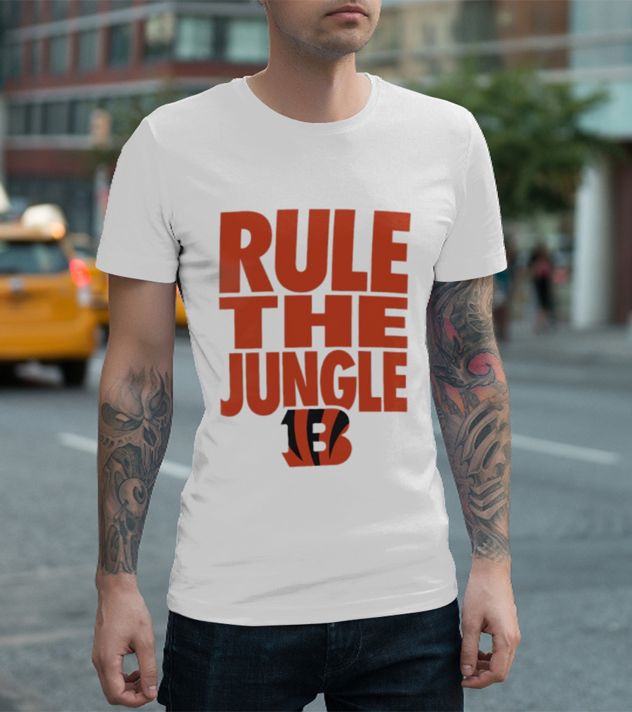 Cincinnati Bengals Rule The Jungle Bengals B T-Shirt