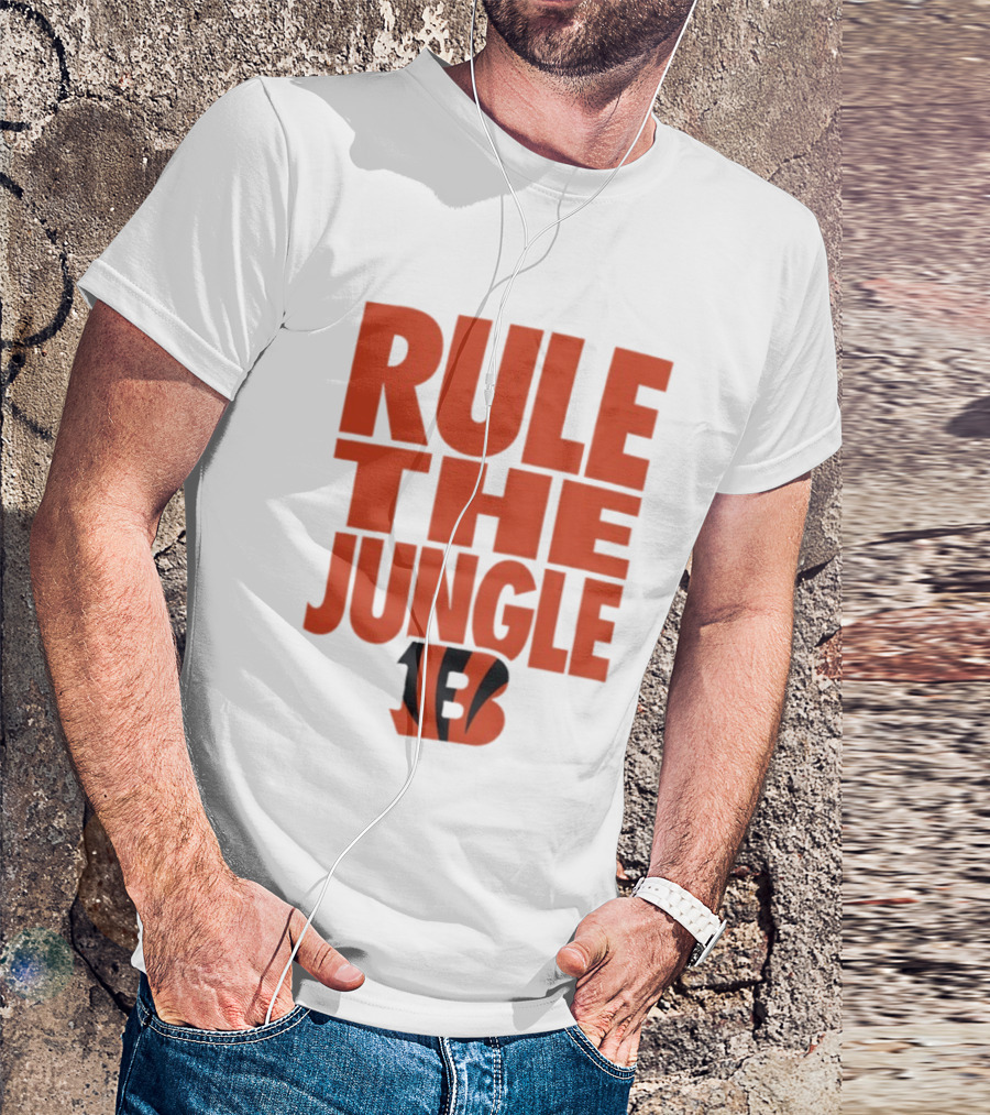 Cincinnati Bengals Rule The Jungle Bengals B T-Shirt