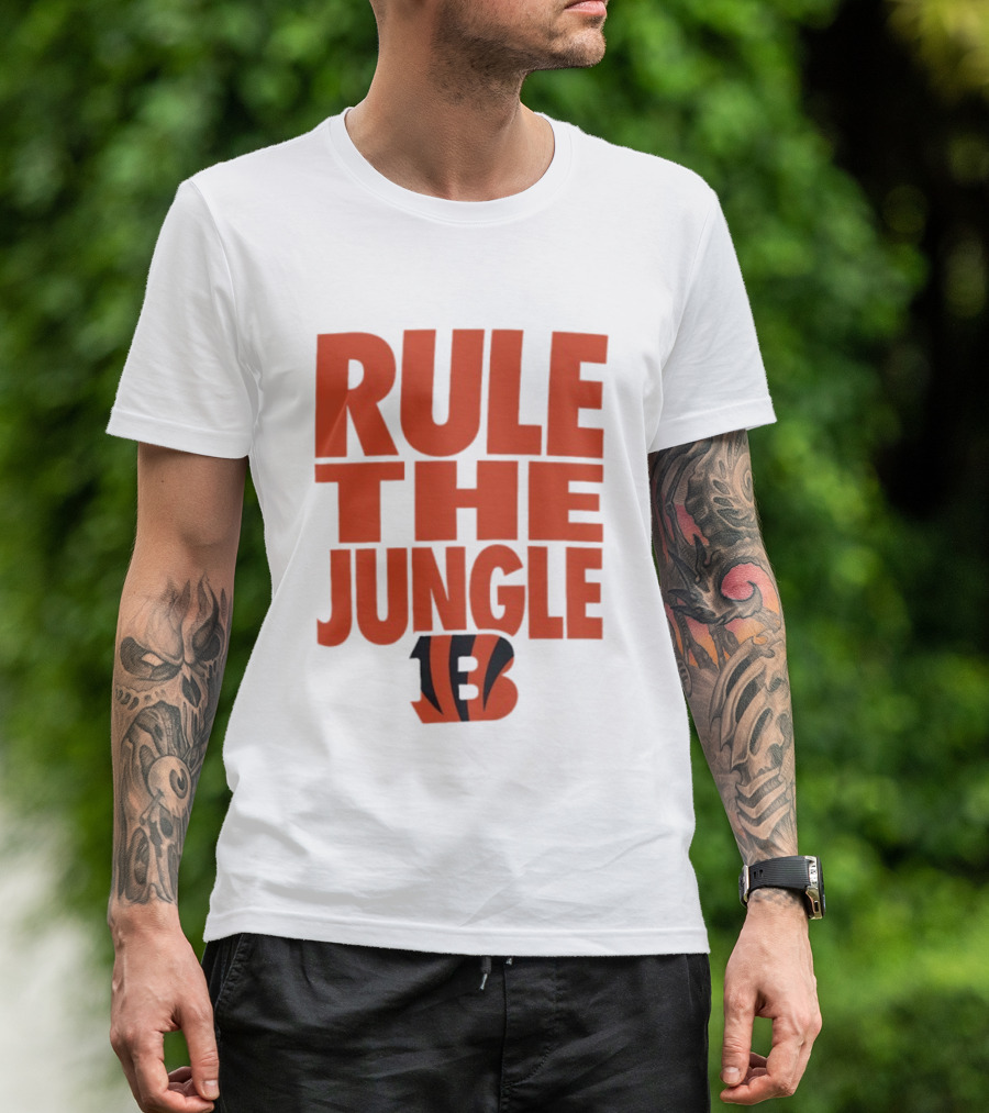 Cincinnati Bengals Rule The Jungle Bengals B T-Shirt