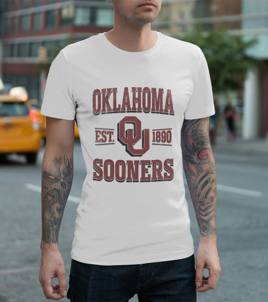 Oklahoma Sooners OU Est 1890 T-Shirt