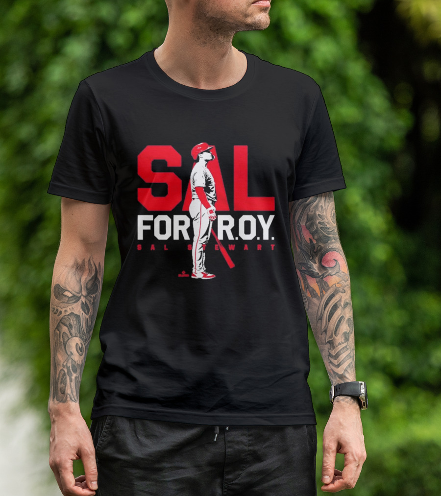 Cincinnati Reds Sal Stewart For Rookie Of The Year 2026 T-Shirt