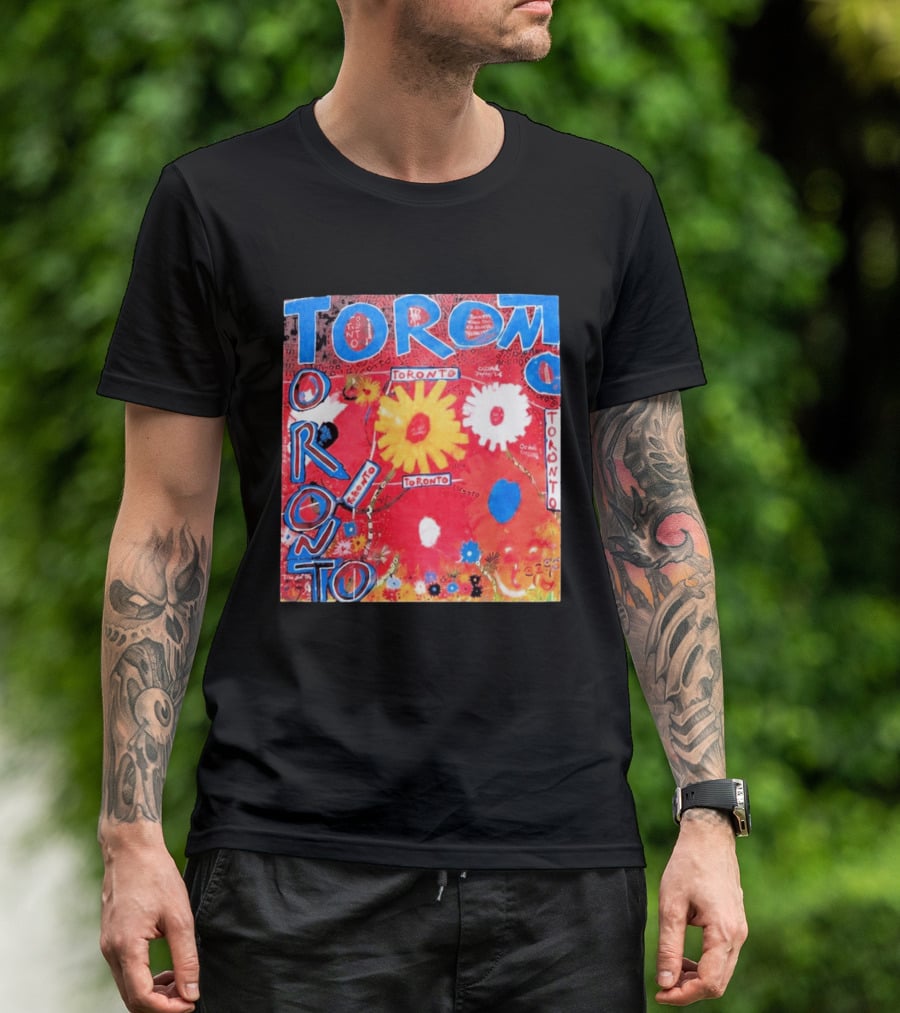 Dylan Cease Ago X Cease Eve Toronto Vibrant Floral T-Shirt