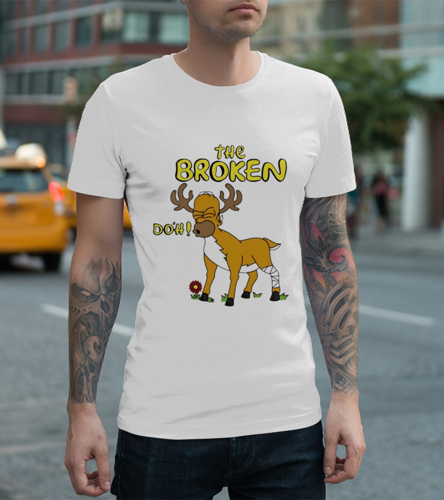 The Broken Doh Deer Homer Simpson The Simpsons T-Shirt