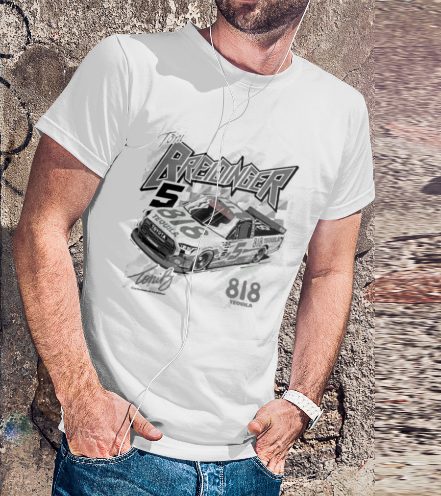 Toni Breidinger 818 Tequila Racing 55 NASCAR Car T-Shirt