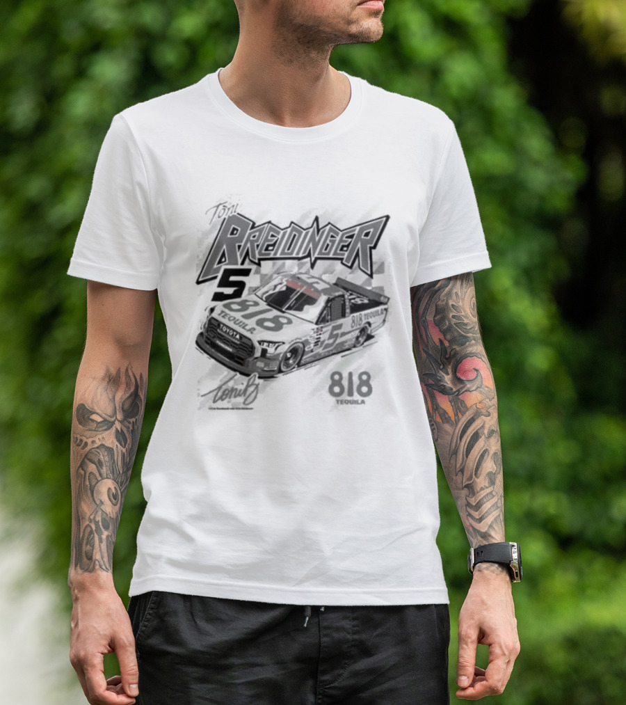 Toni Breidinger 818 Tequila Racing 55 NASCAR Car T-Shirt
