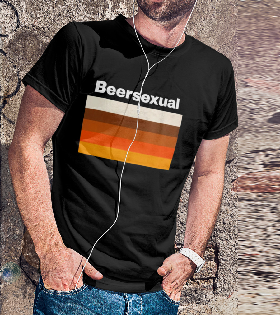 Bearsexual Pride Bear Flag Style LGBTQ+ T-Shirt