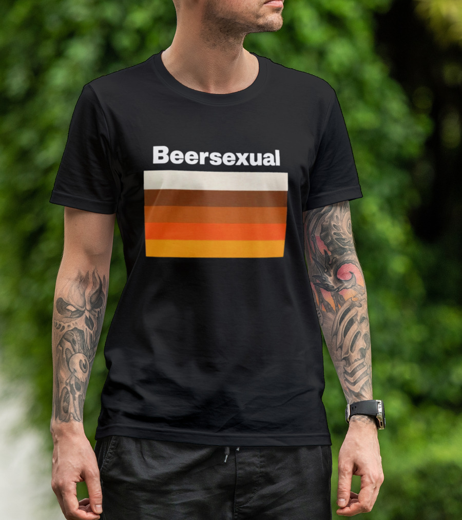 Bearsexual Pride Bear Flag Style LGBTQ+ T-Shirt