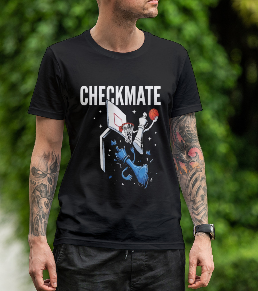 Checkmate Basketball Chess Hybrid Enes Kanter T-Shirt