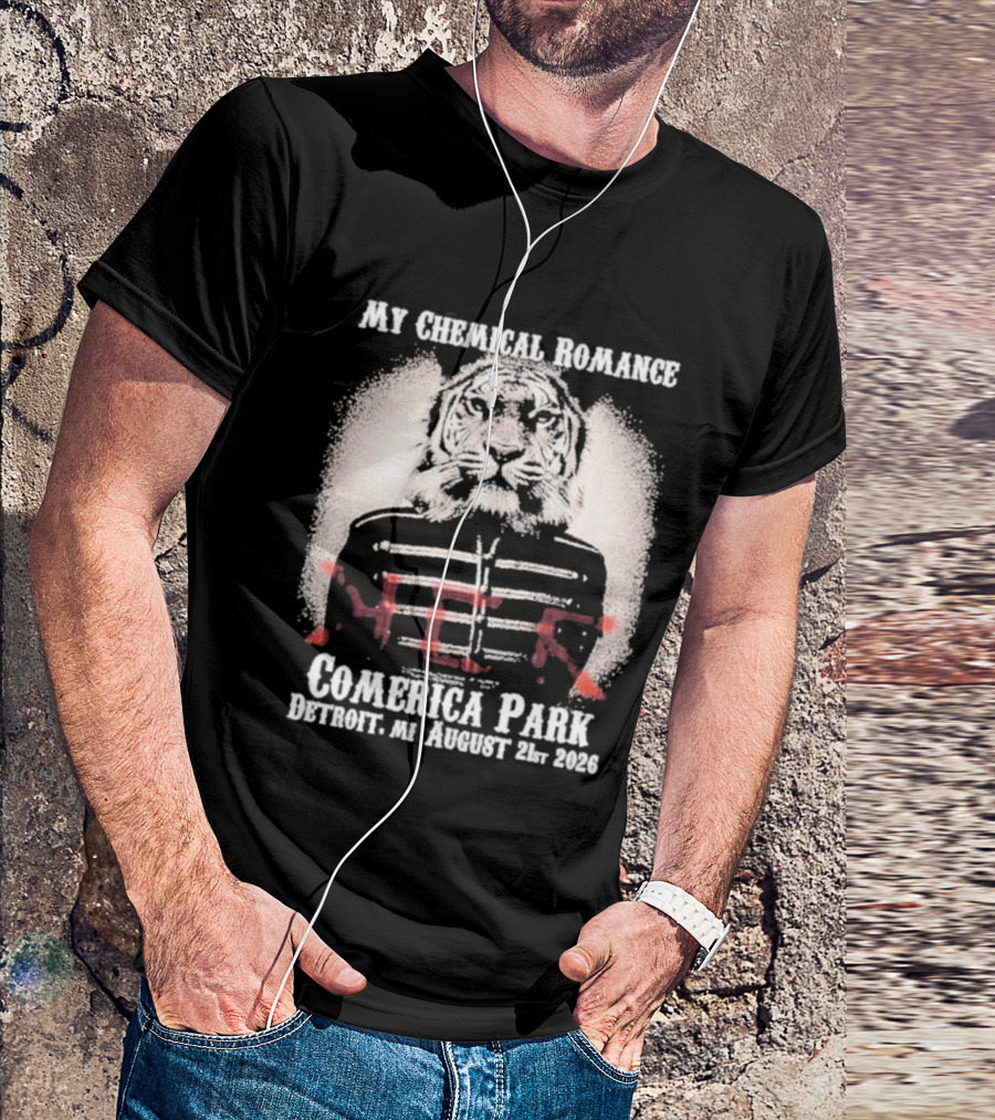My Chemical Romance MCR Comerica Park Detroit MI August 21 2026 T-Shirt