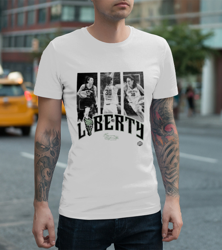 Breanna Stewart Liberty 30 New York WNBA T-Shirt