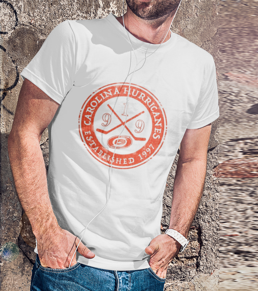 Carolina Hurricanes 919 Established 1997 T-Shirt