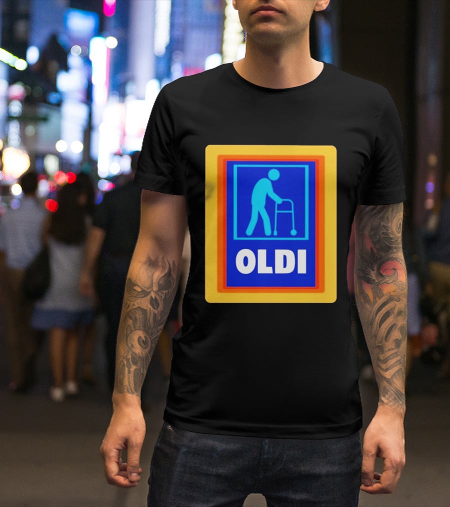 Oldi Tri Blend Walking Frame T-Shirt