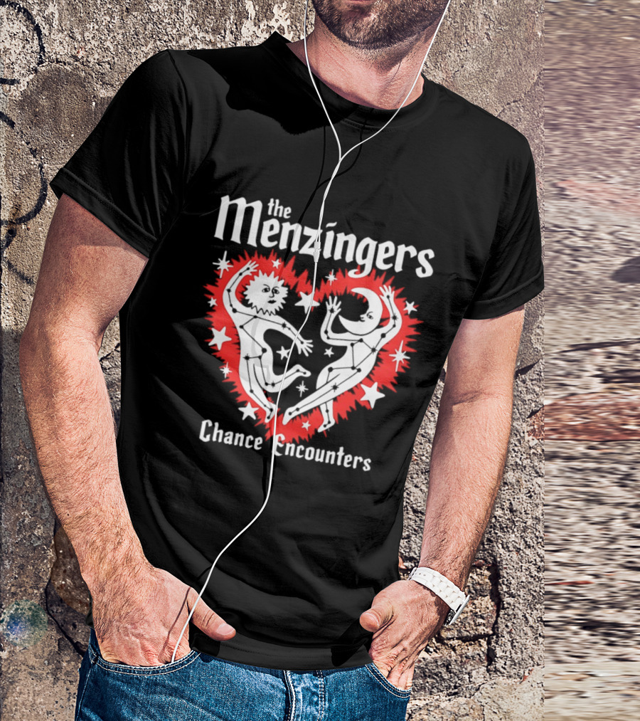 The Menzingers Chance Encounters Heart Starburst Indie Rock T-Shirt