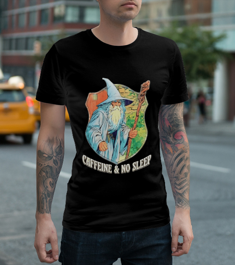 Wizard Caffeine & No Sleep T-Shirt