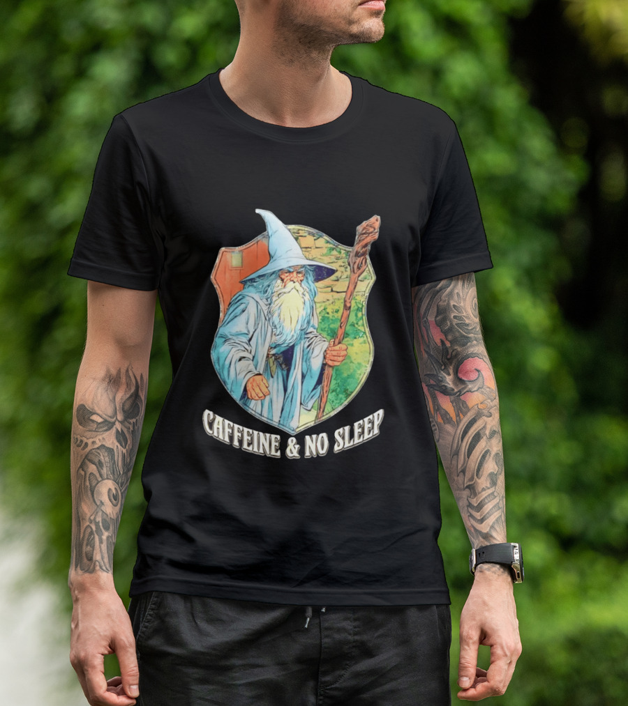 Wizard Caffeine & No Sleep T-Shirt