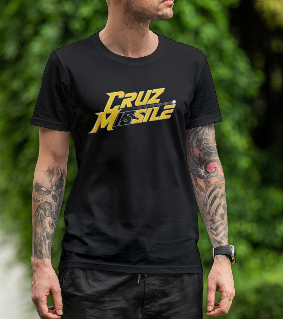 Oneil Cruz Pittsburgh Pirates Cruz Missile T-Shirt