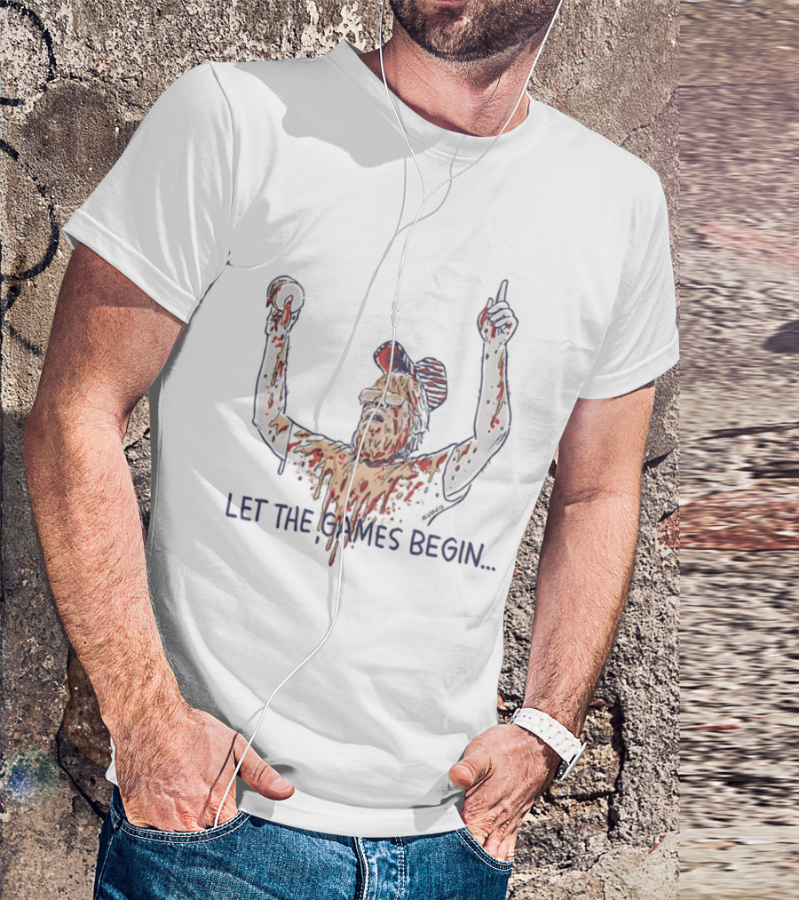 Let The Games Begin Buffalo Bills Football Fan Celebration T-Shirt