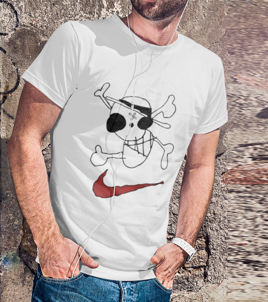 One Piece Luffy Iwara Jolly Roger 2026 Nike T-Shirt