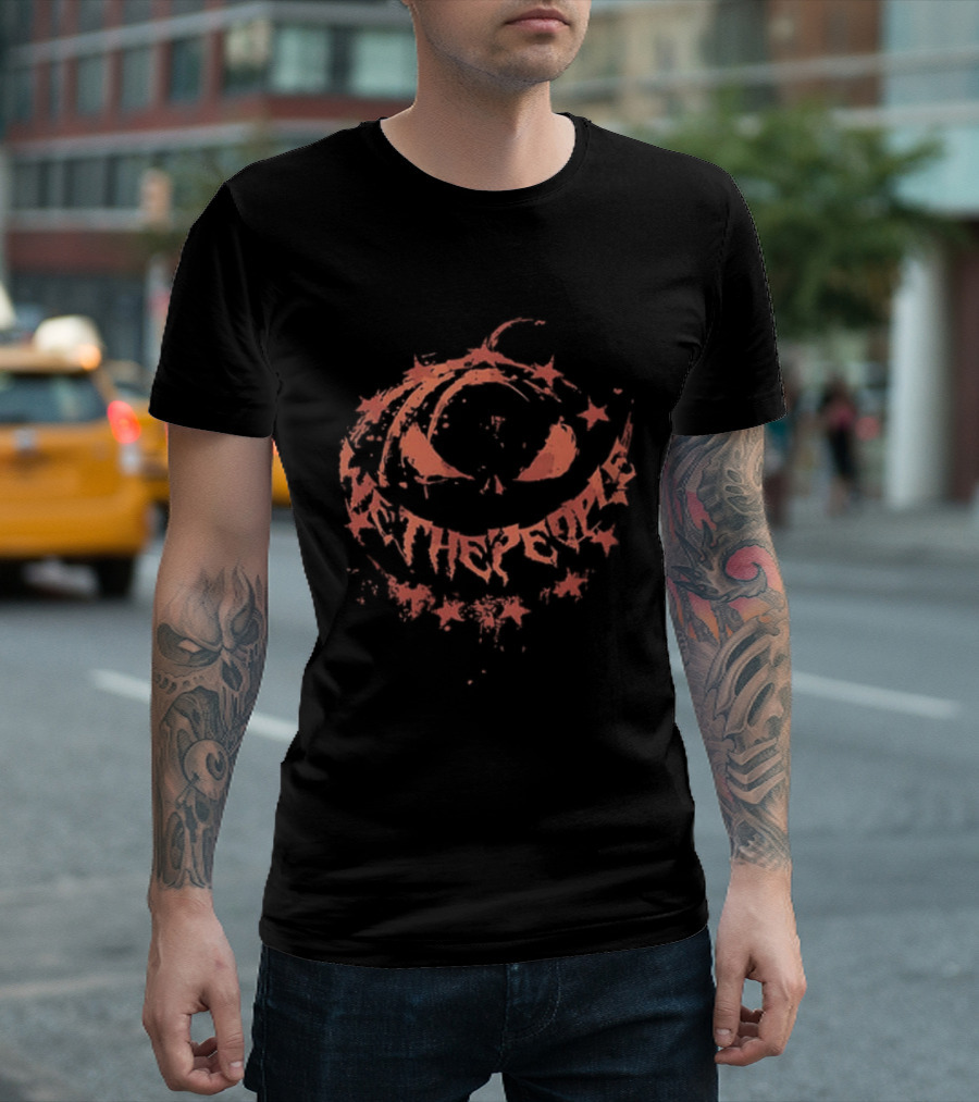 We The People Pumpkin Stars Halloween T-Shirt