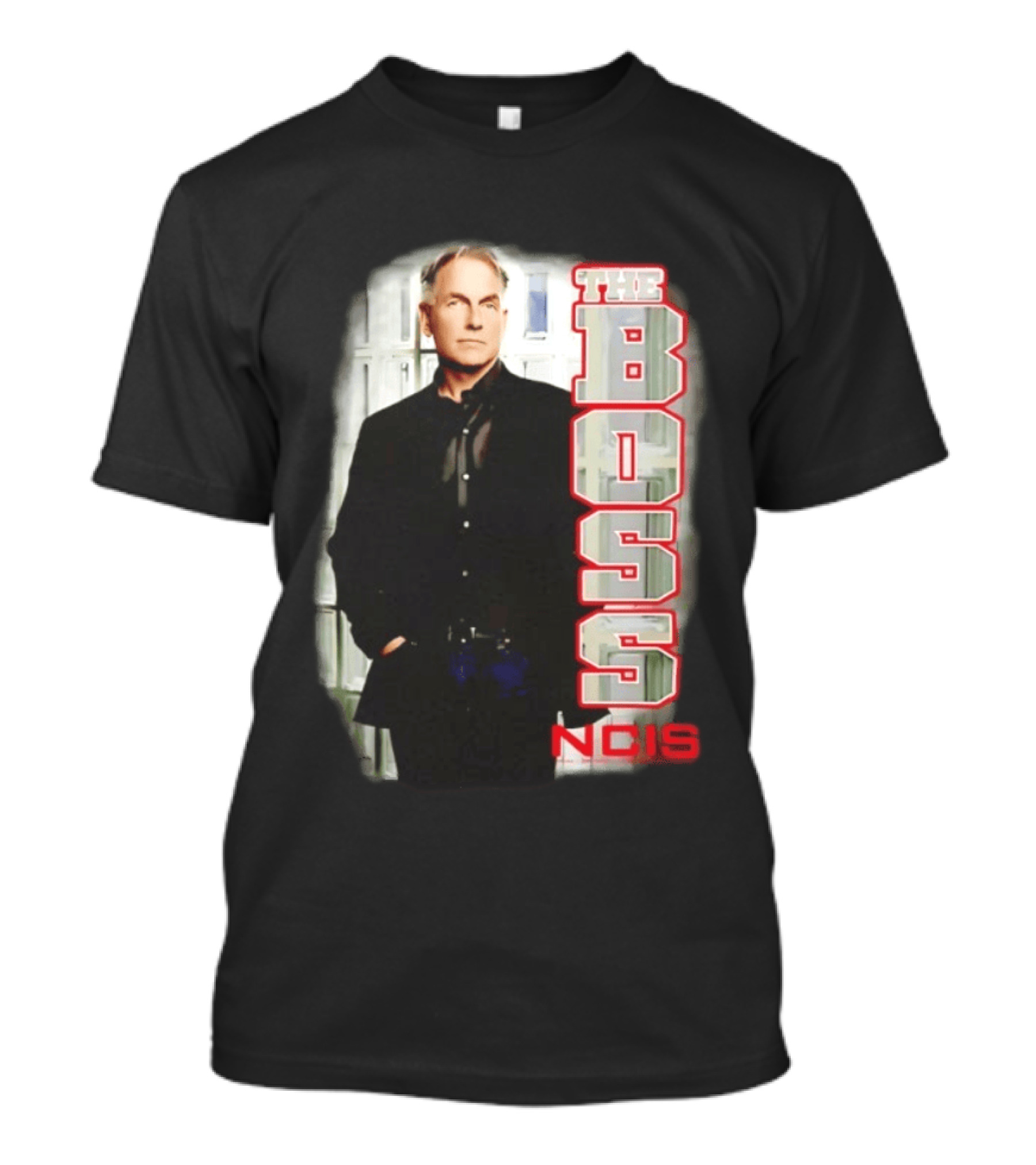 Mark Harmon The Boss NCIS Leroy Jethro Gibbs T-Shirt