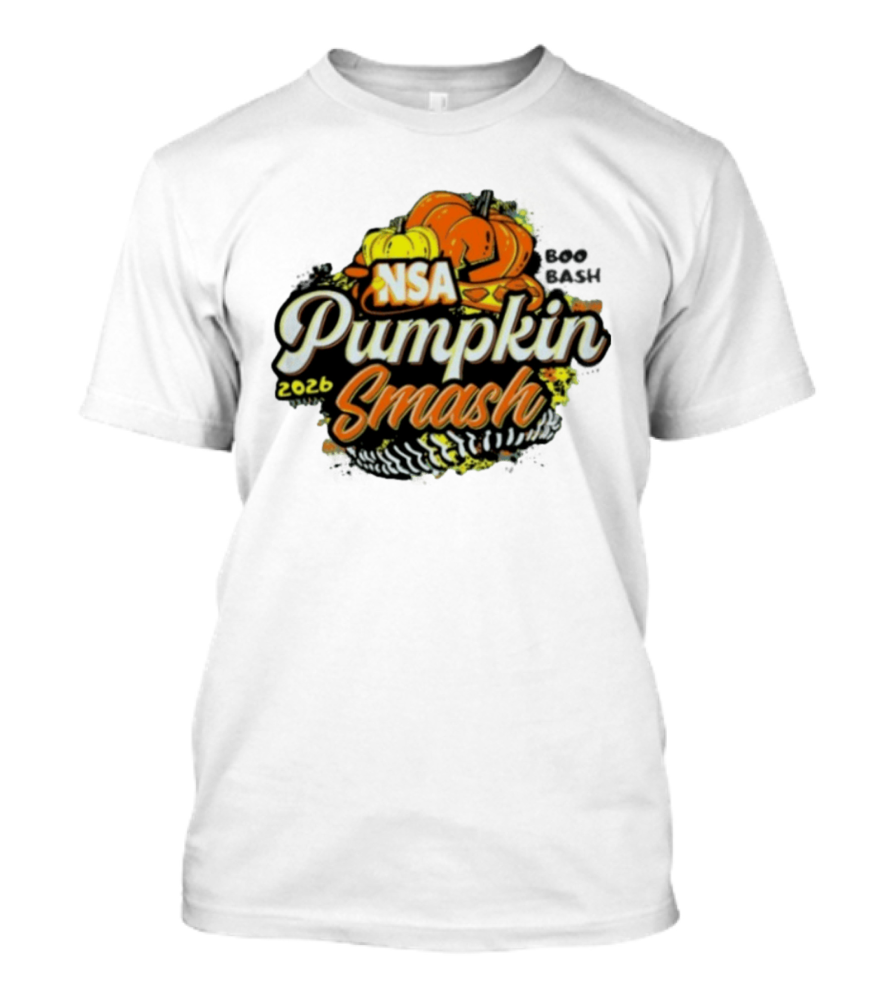 2026 NSA Pumpkin Smash Fastpitch Tournament T-Shirt