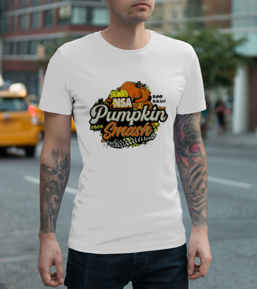 2026 NSA Pumpkin Smash Fastpitch Tournament T-Shirt