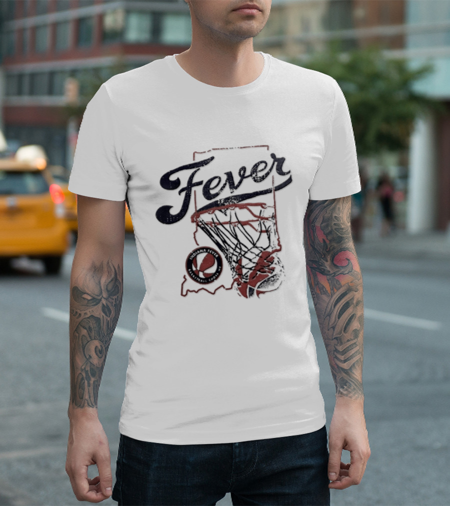 Indiana Fever Basketball Choose Me Hoop Fever T-Shirt