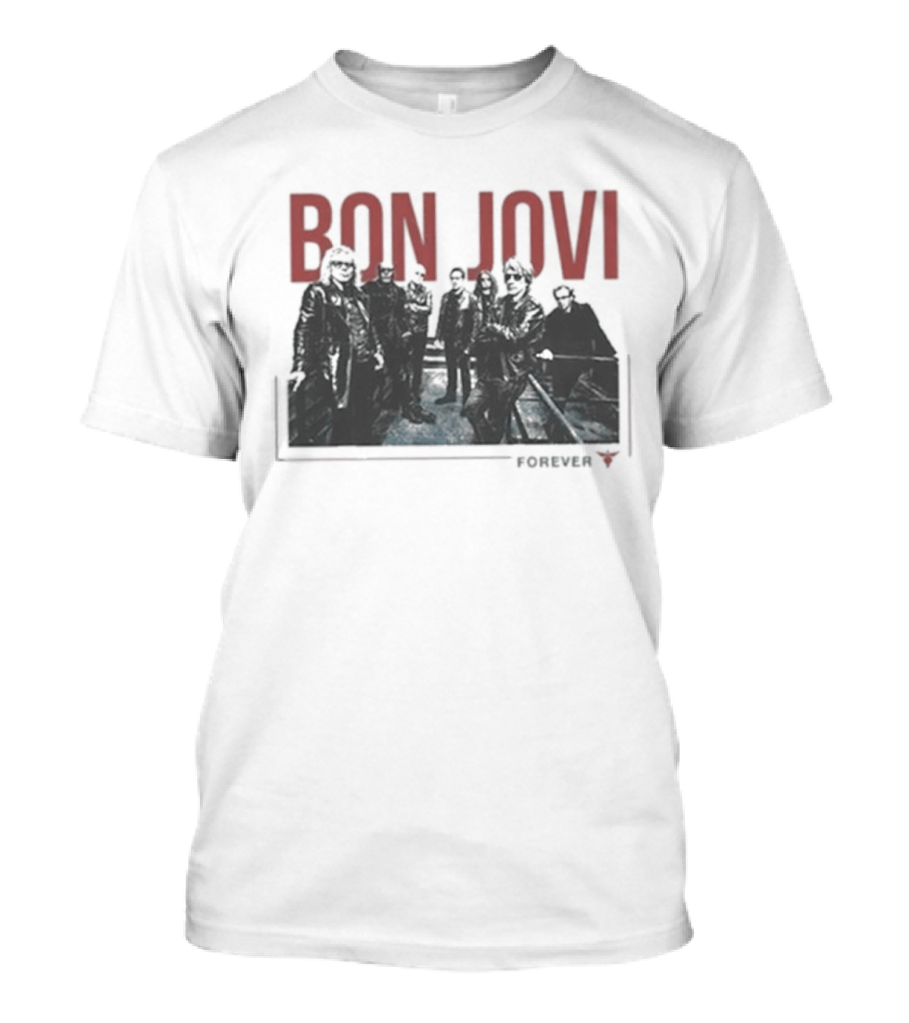 Bon Jovi Forever Band Cut Out T-Shirt