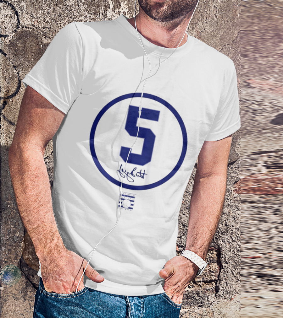 George Brett Signature Number 5 Baseball T-Shirt