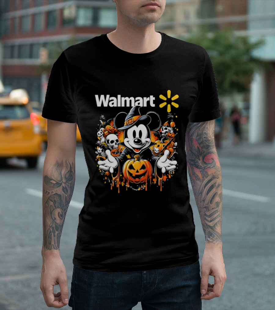 Walmart Mickey Mouse Halloween Pumpkin Magic 2026 T-Shirt