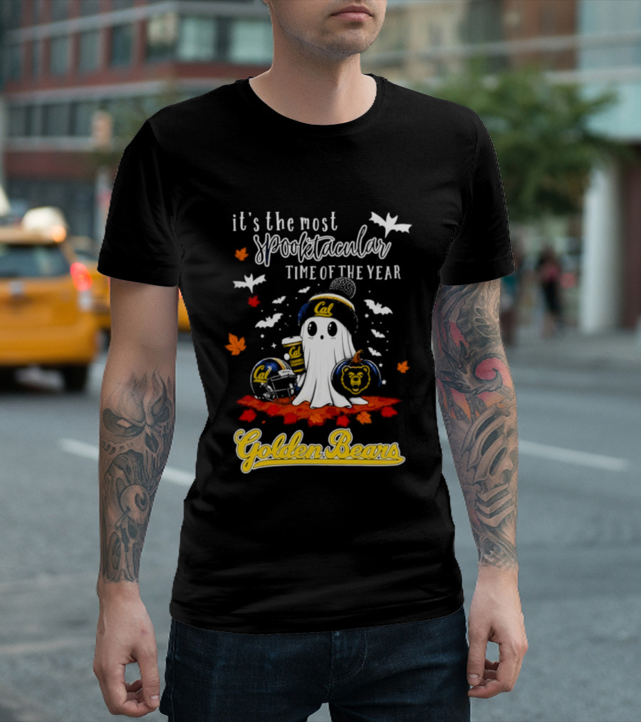 California Golden Bears Halloween Ghost Spooktacular Time Of The Year 2026 T-Shirt