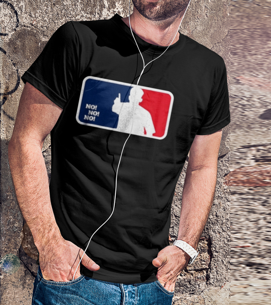 Ryan Flaherty No No No Fck You Baseball T-Shirt