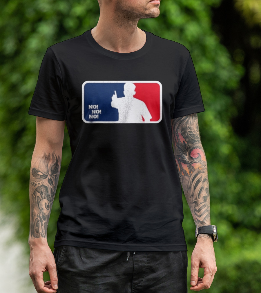 Ryan Flaherty No No No Fck You Baseball T-Shirt