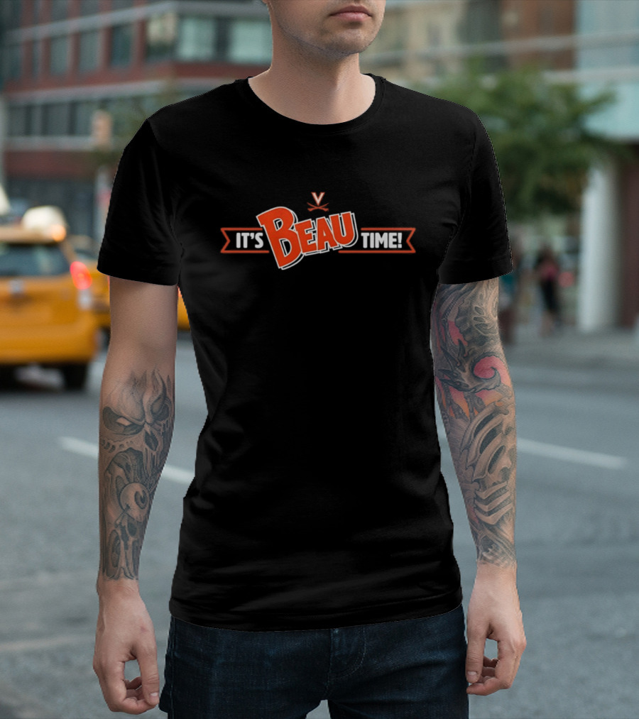 Virginia Cavaliers It's Beau Time T-Shirt