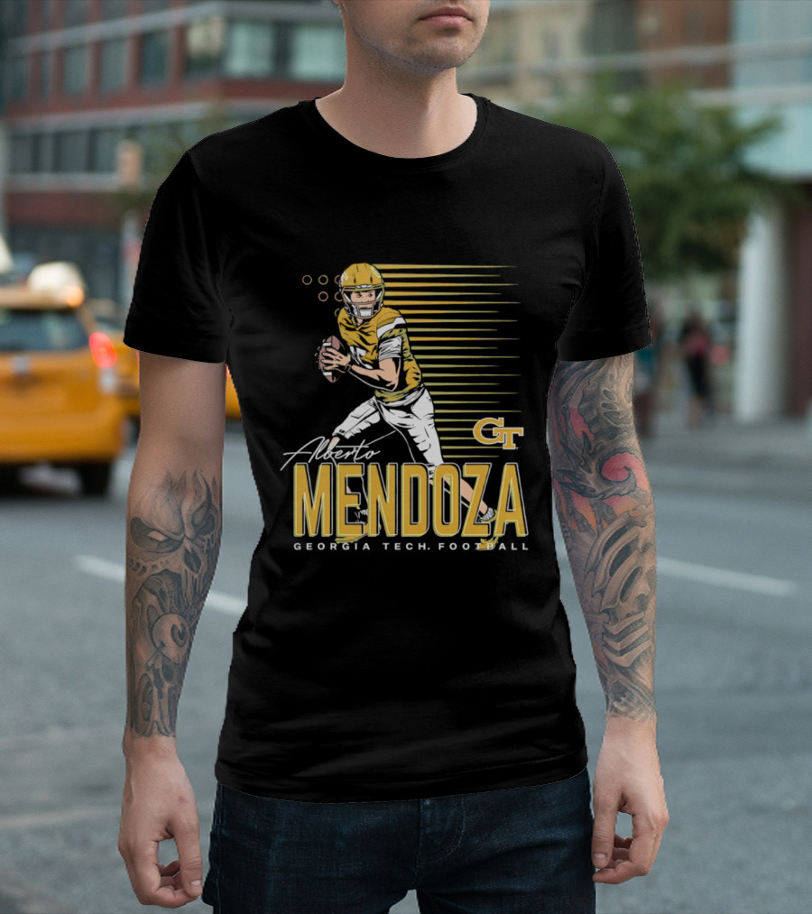 Alberto Mendoza Georgia Tech Football CT T-Shirt