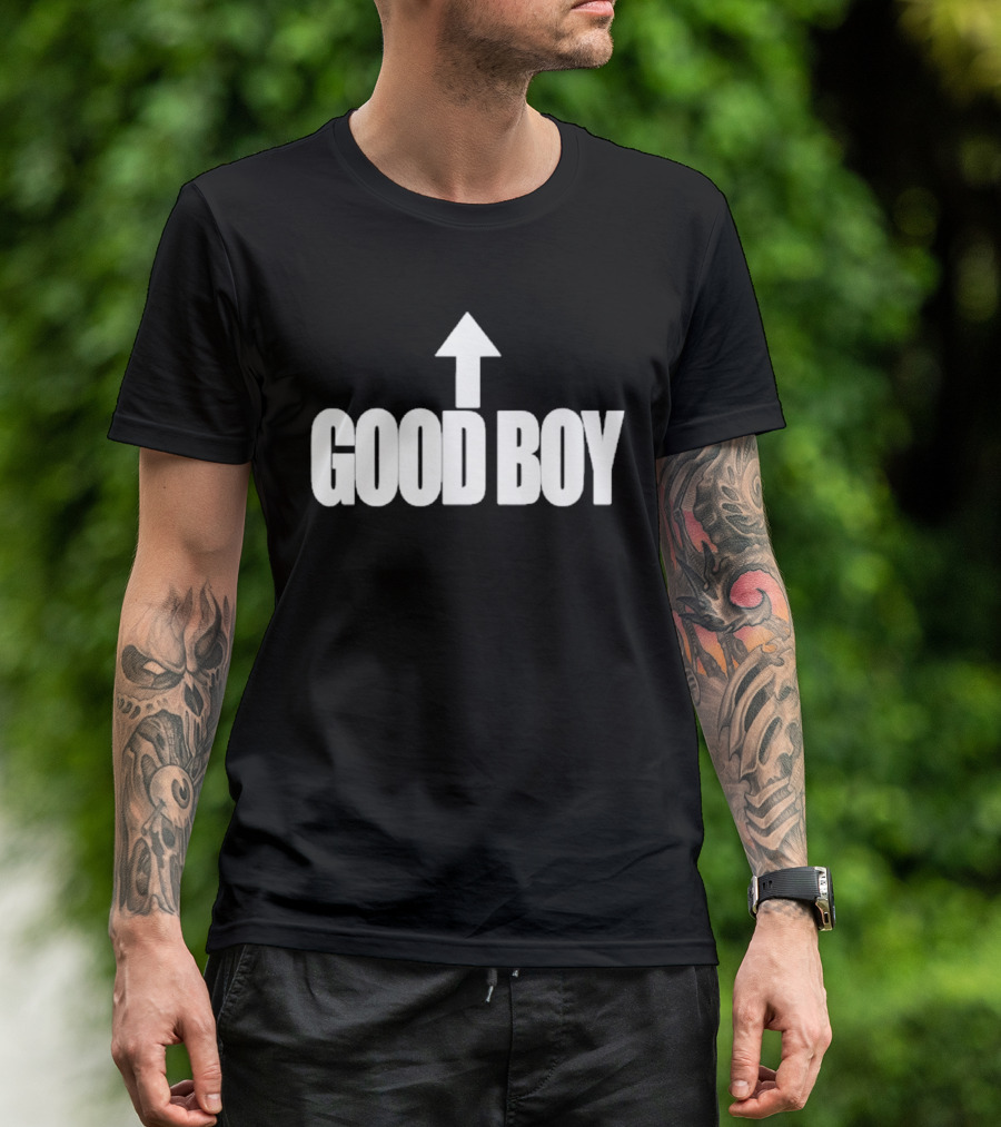 GOOD BOY Up Arrow T-Shirt