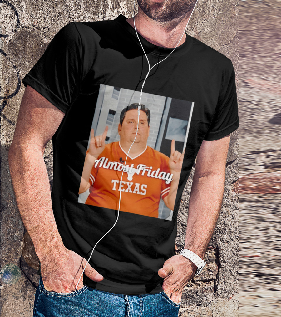 Almost Friday Texas Longhorn Hook 'EM T-Shirt