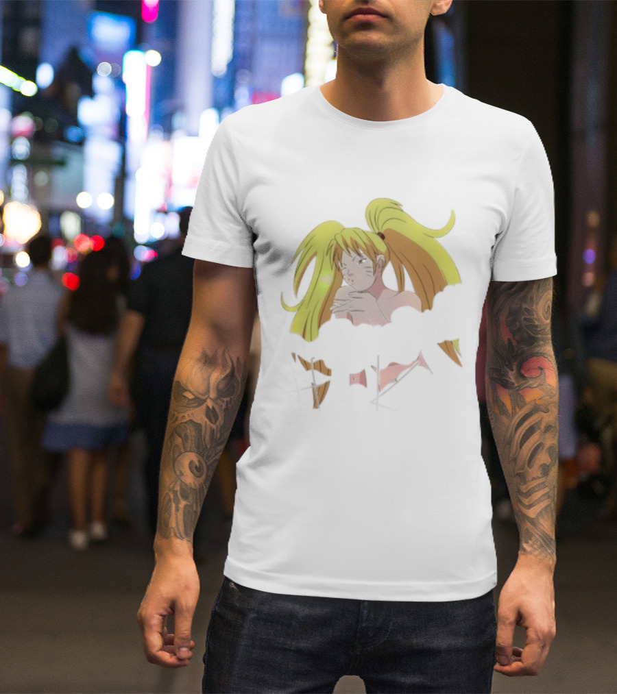 Best Hoe Kage Naruto Uzumaki Anime Hokage Manga Hair T-Shirt