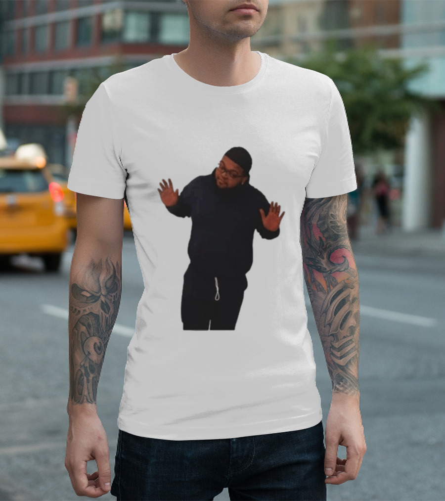 Druski Hands Up Viral Meme Pose T-Shirt