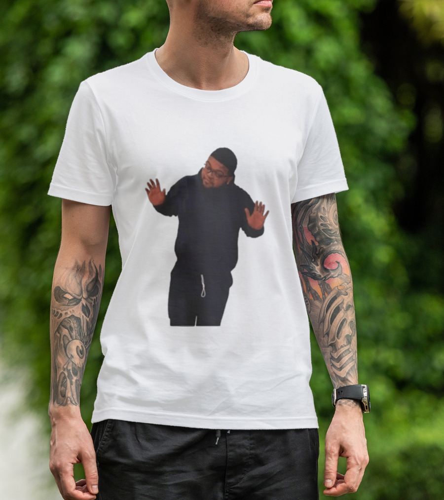 Druski Hands Up Viral Meme Pose T-Shirt