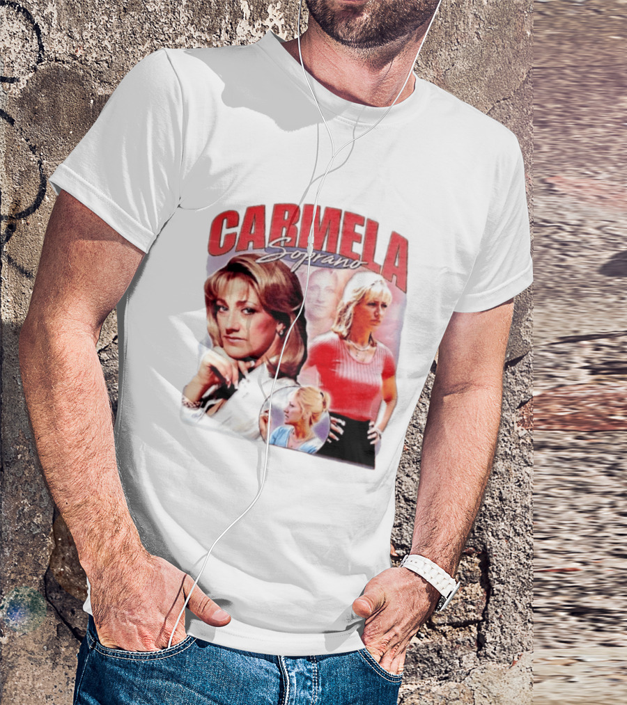 Carmela Soprano Character Collage T-Shirt